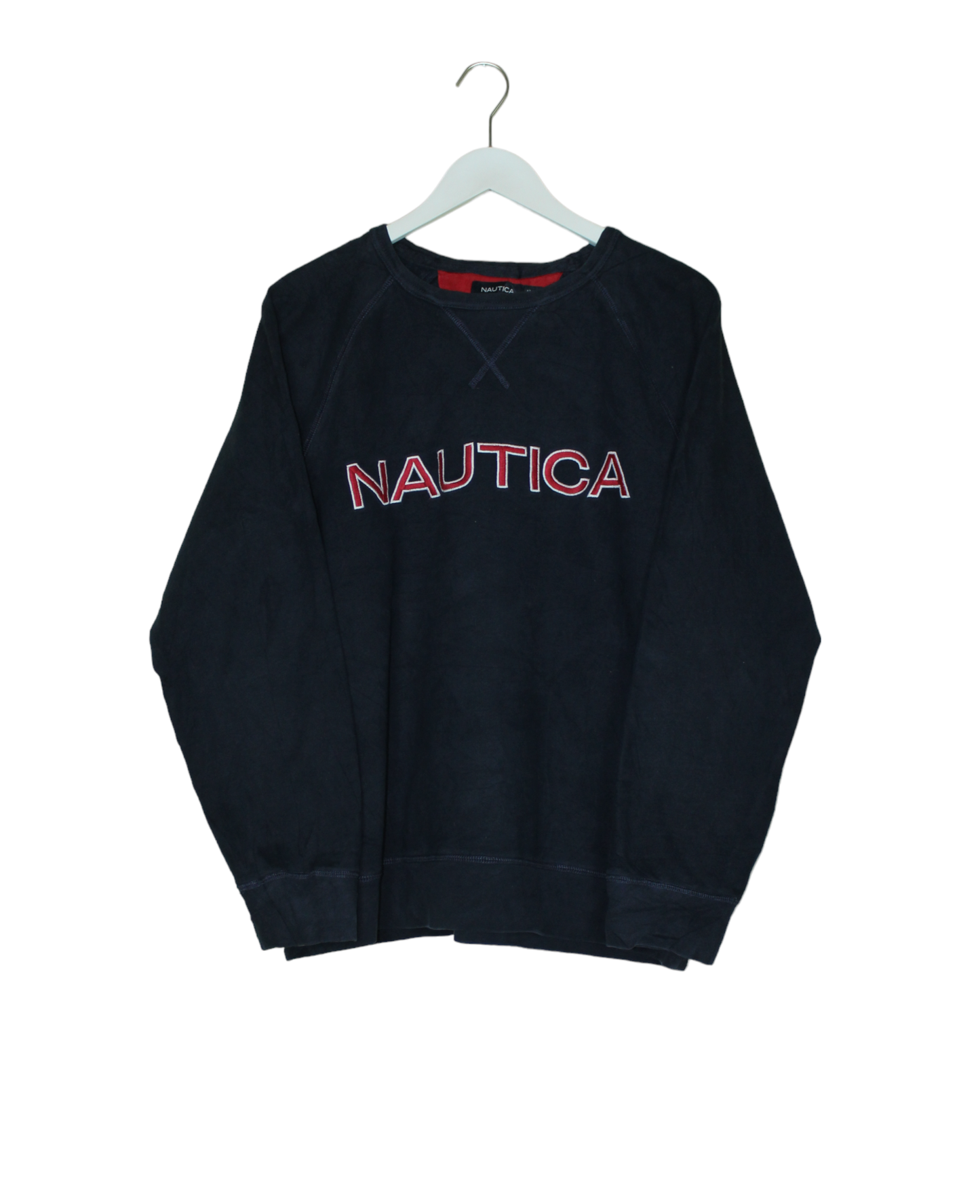 Nautica Basic Sweater blau