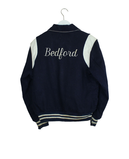 Bedford leather college jacket