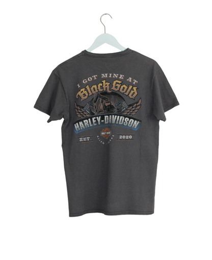 Harley Davidson Black Gold Texas T Shirt
